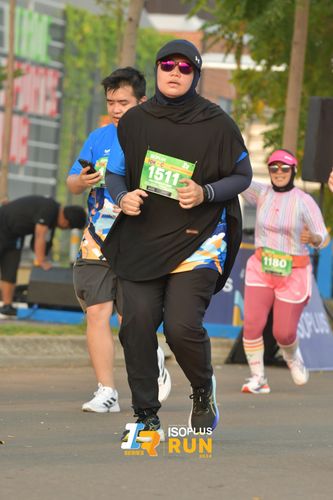 Race photo from ISOPlus Run 2024 Jakarta