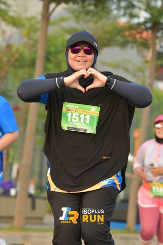 Race photo from ISOPlus Run 2024 Jakarta