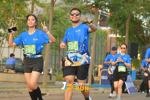 Race photo from ISOPlus Run 2024 Jakarta