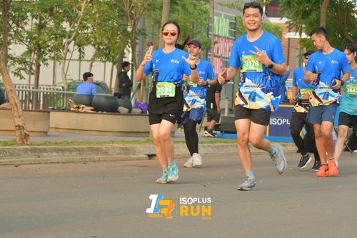 Race photo from ISOPlus Run 2024 Jakarta