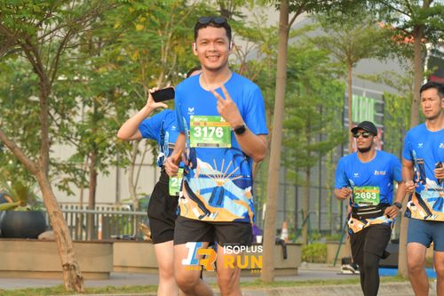 Race photo from ISOPlus Run 2024 Jakarta