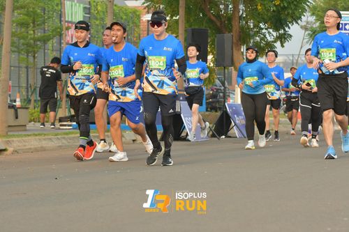 Race photo from ISOPlus Run 2024 Jakarta