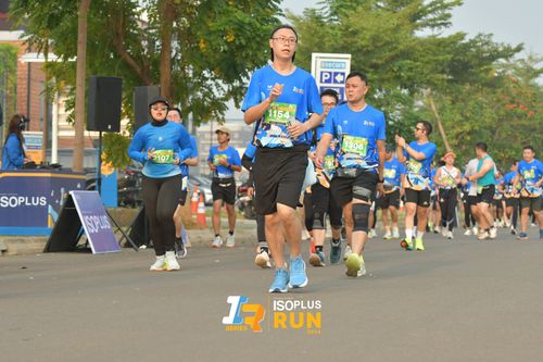 Race photo from ISOPlus Run 2024 Jakarta