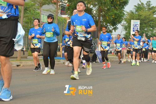 Race photo from ISOPlus Run 2024 Jakarta