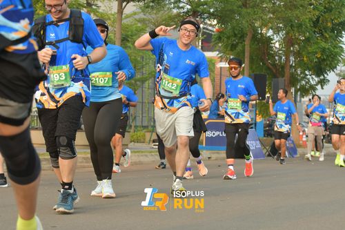 Race photo from ISOPlus Run 2024 Jakarta