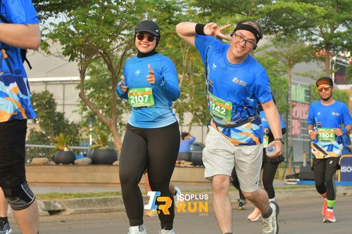 Race photo from ISOPlus Run 2024 Jakarta