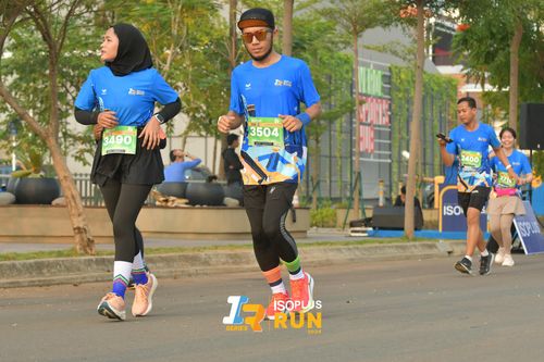Race photo from ISOPlus Run 2024 Jakarta