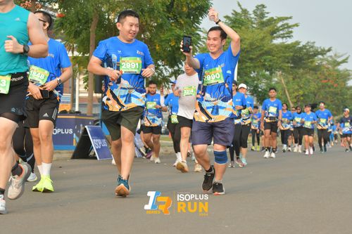 Race photo from ISOPlus Run 2024 Jakarta