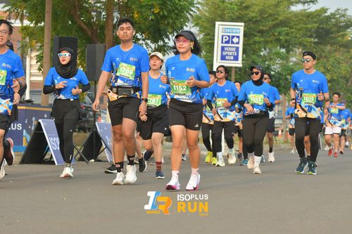 Race photo from ISOPlus Run 2024 Jakarta