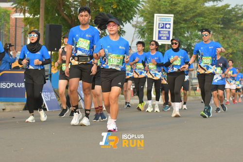 Race photo from ISOPlus Run 2024 Jakarta