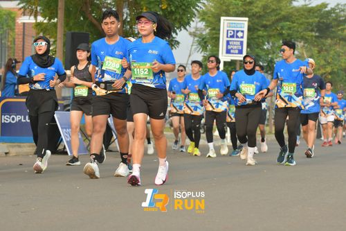 Race photo from ISOPlus Run 2024 Jakarta