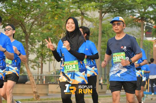 Race photo from ISOPlus Run 2024 Jakarta