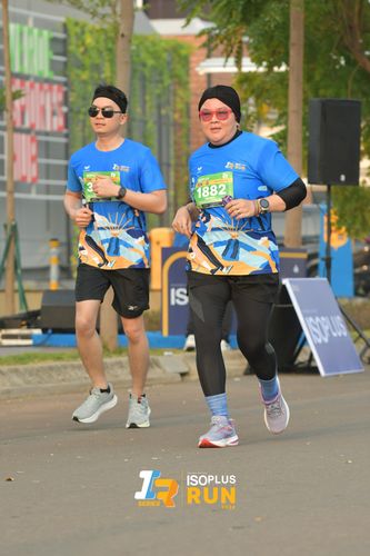 Race photo from ISOPlus Run 2024 Jakarta