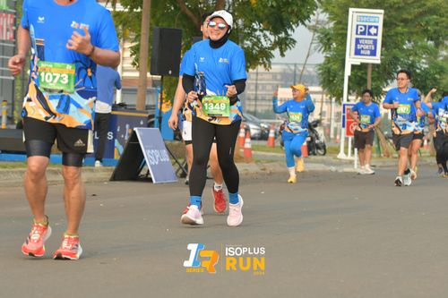 Race photo from ISOPlus Run 2024 Jakarta