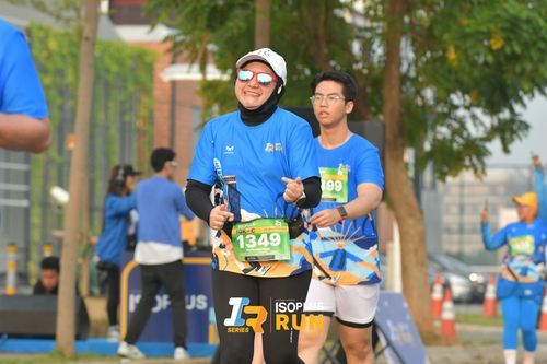 Race photo from ISOPlus Run 2024 Jakarta
