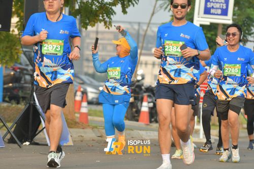 Race photo from ISOPlus Run 2024 Jakarta