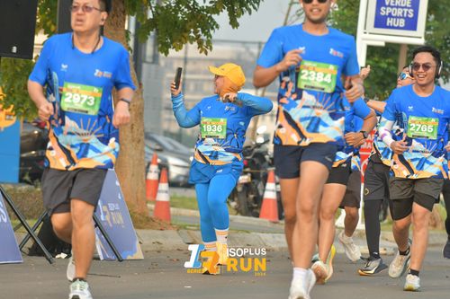 Race photo from ISOPlus Run 2024 Jakarta