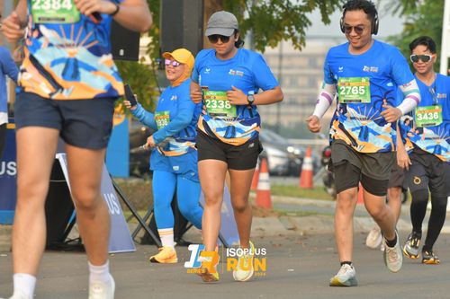 Race photo from ISOPlus Run 2024 Jakarta