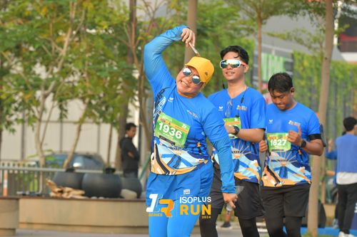 Race photo from ISOPlus Run 2024 Jakarta