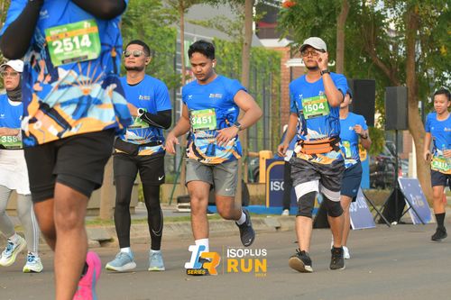Race photo from ISOPlus Run 2024 Jakarta