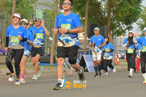 Race photo from ISOPlus Run 2024 Jakarta