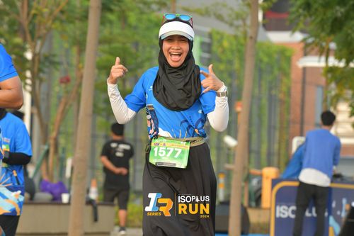 Race photo from ISOPlus Run 2024 Jakarta