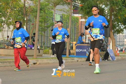 Race photo from ISOPlus Run 2024 Jakarta