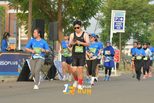 Race photo from ISOPlus Run 2024 Jakarta