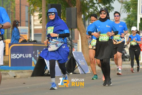 Race photo from ISOPlus Run 2024 Jakarta