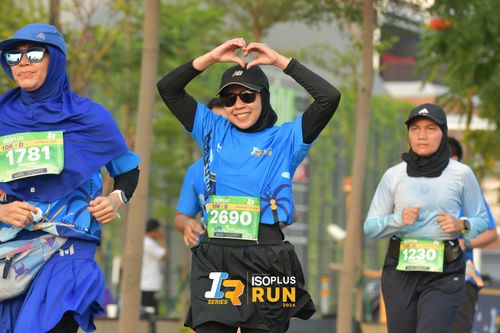 Race photo from ISOPlus Run 2024 Jakarta