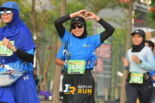 Race photo from ISOPlus Run 2024 Jakarta