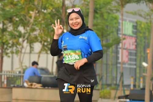 Race photo from ISOPlus Run 2024 Jakarta