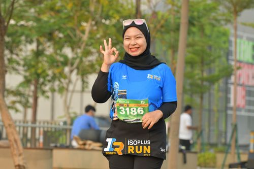 Race photo from ISOPlus Run 2024 Jakarta