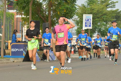 Race photo from ISOPlus Run 2024 Jakarta