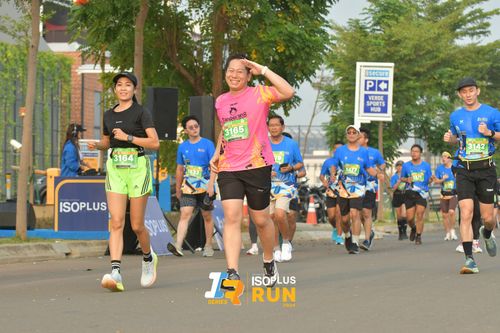 Race photo from ISOPlus Run 2024 Jakarta