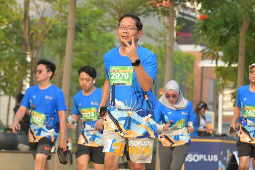 Race photo from ISOPlus Run 2024 Jakarta