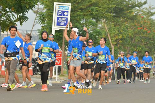 Race photo from ISOPlus Run 2024 Jakarta