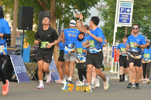 Race photo from ISOPlus Run 2024 Jakarta