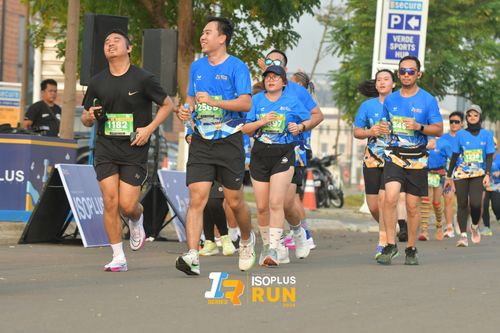 Race photo from ISOPlus Run 2024 Jakarta