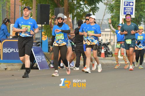 Race photo from ISOPlus Run 2024 Jakarta