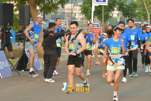 Race photo from ISOPlus Run 2024 Jakarta