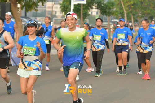 Race photo from ISOPlus Run 2024 Jakarta