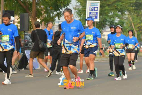 Race photo from ISOPlus Run 2024 Jakarta