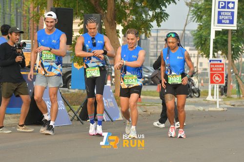Race photo from ISOPlus Run 2024 Jakarta