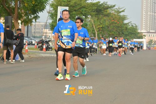 Race photo from ISOPlus Run 2024 Jakarta