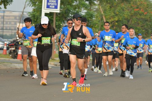 Race photo from ISOPlus Run 2024 Jakarta