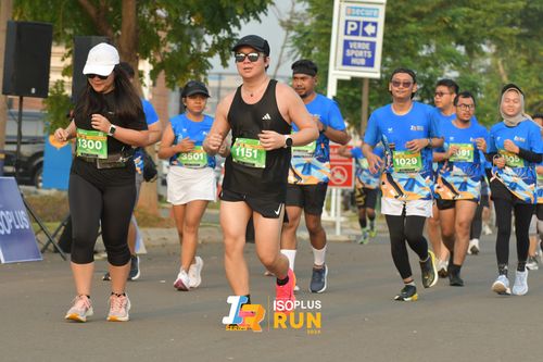 Race photo from ISOPlus Run 2024 Jakarta