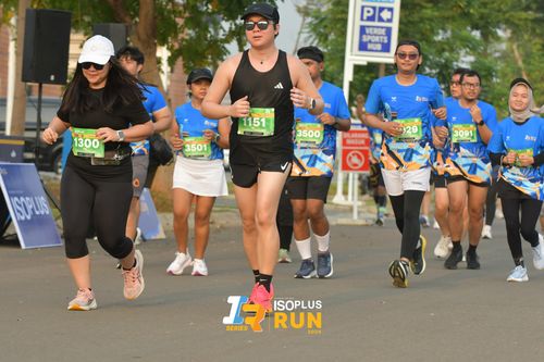 Race photo from ISOPlus Run 2024 Jakarta