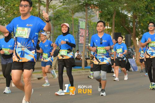 Race photo from ISOPlus Run 2024 Jakarta