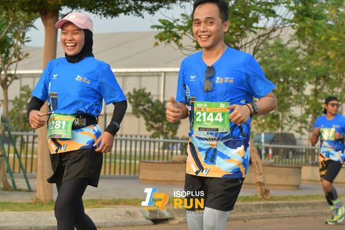 Race photo from ISOPlus Run 2024 Jakarta